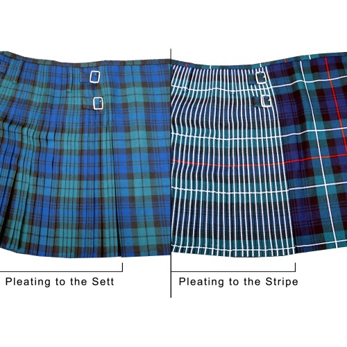 Full Ladies' 8 Yard Kilt - Polyviscose - Vegan Friendly
