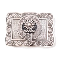 <br>Clan MacLeod of Raasay Crest Celtic Knot Belt Buckle 