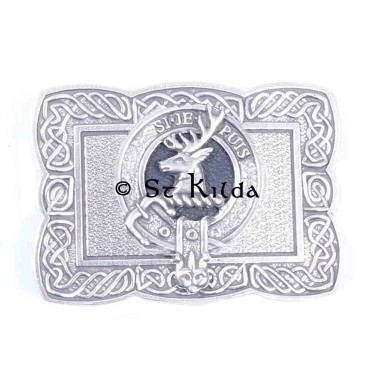 <br>Clan Colquhoun Crest Celtic Knot Belt Buckle 