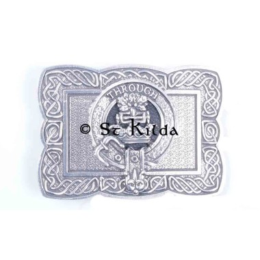 <br>Clan Hamilton Crest Celtic Knot Belt Buckle 