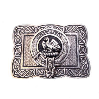 <br>Clan Abercromby Crest Celtic Knot Belt Buckle 