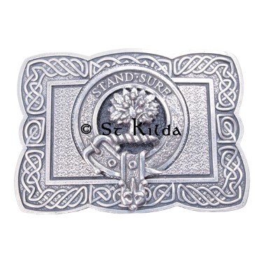 <br>Clan Anderson Crest Celtic Knot Belt Buckle 