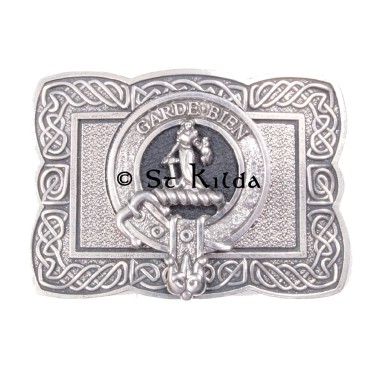 <br>Clan Montgomery Crest Celtic Knot Belt Buckle 
