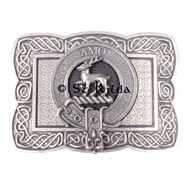 <br>Clan Scott Crest Celtic Knot Belt Buckle 