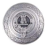 <br>Clan Macnaghten Crest Circular Belt Buckle 