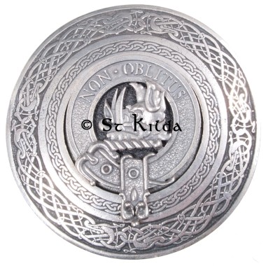 <br>Clan Mactavish Crest Circular Belt Buckle 