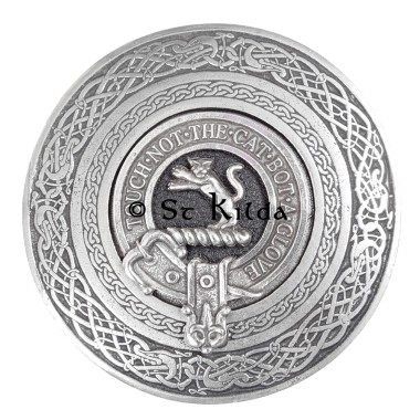 <br>Clan Mackintosh Crest Circular Belt Buckle 