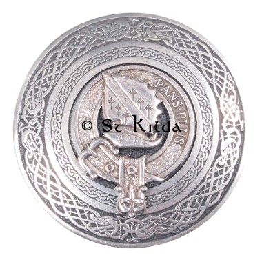 <br>Clan Mar Crest Circular Belt Buckle 