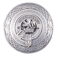 <br>Clan Moncreiffe Crest Circular Belt Buckle 