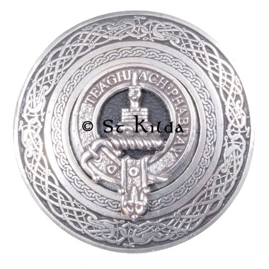 <br>Clan Morrison Crest Circular Belt Buckle 