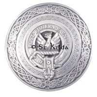 <br>Clan Mow Crest Circular Belt Buckle 