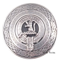 <br>Clan Sutherland Crest Circular Belt Buckle 