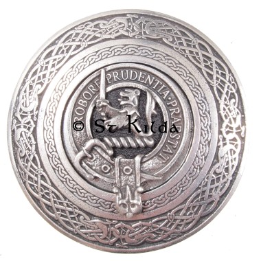 <br>Clan Young Crest Circular Belt Buckle 