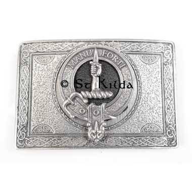 <br>Clan Mackay Crest Classic Belt Buckle 