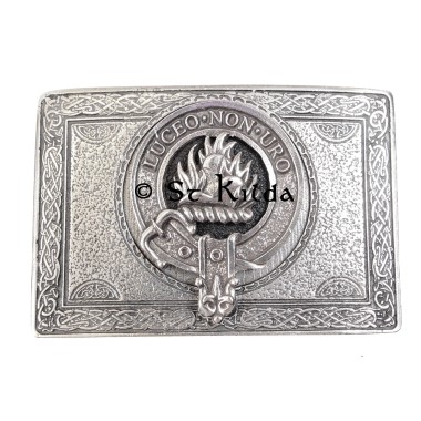 <br>Clan Mackenzie Crest Classic Belt Buckle 