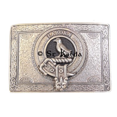 <br>Clan Mackie Crest Classic Belt Buckle 