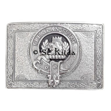 <br>Clan Maclaren Crest Classic Belt Buckle 