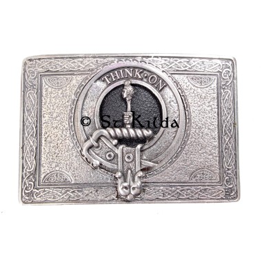 <br>Clan Maclellan Crest Classic Belt Buckle 