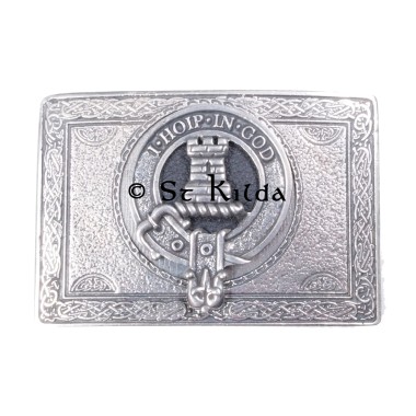 <br>Clan Macnaghten Crest Classic Belt Buckle 
