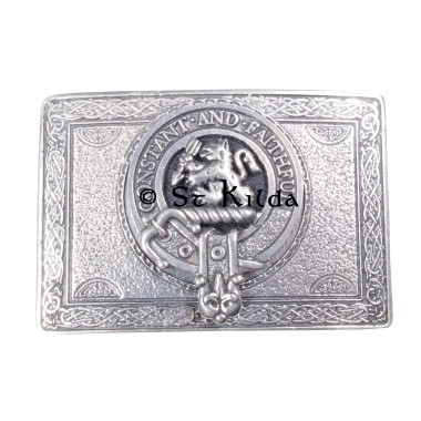 <br>Clan Macqueen Crest Classic Belt Buckle 