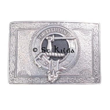 <br>Clan Macrae Crest Classic Belt Buckle 