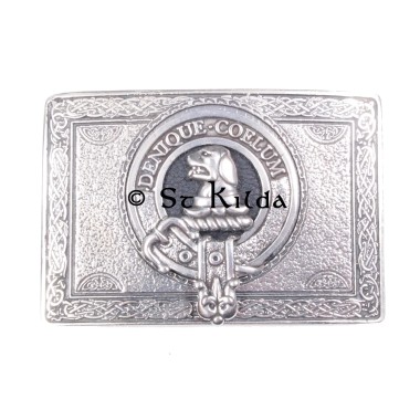 <br>Clan Melville Crest Classic Belt Buckle 