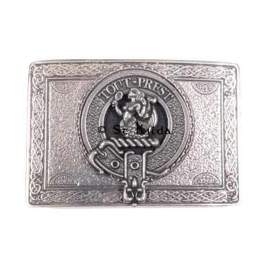<br>Clan Murray Crest Classic Belt Buckle 