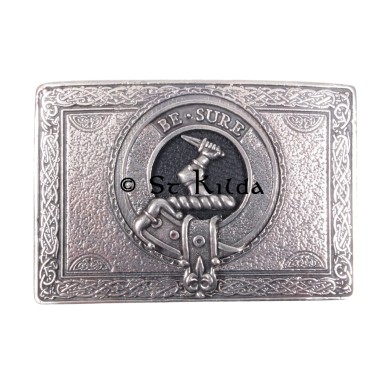 <br>Clan Paisley Crest Classic Belt Buckle 
