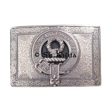 <br>Clan Ross Crest Classic Belt Buckle 