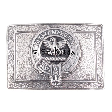 <br>Clan Sandilands Crest Classic Belt Buckle 