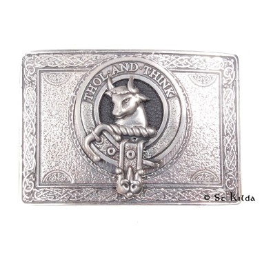 <br>Clan Tweedie Crest Classic Belt Buckle 
