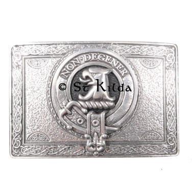 <br>Clan Wedderburn Crest Classic Belt Buckle 