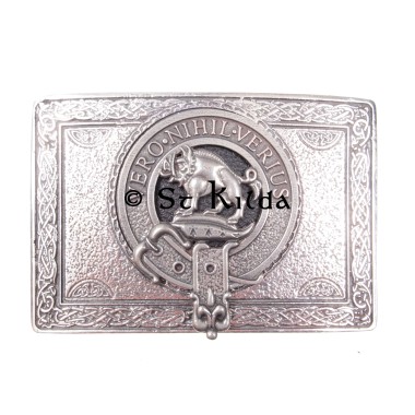 <br>Clan Weir Crest Classic Belt Buckle 