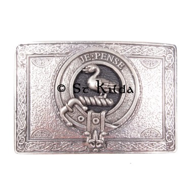 <br>Clan Wemyss Crest Classic Belt Buckle 