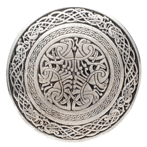 Belt Buckle Celtic Birds