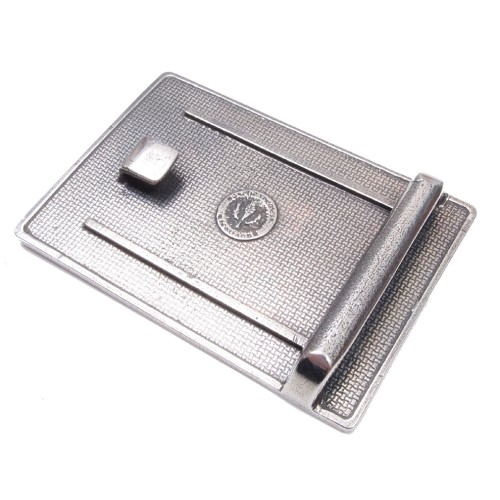 Belt Buckle Saltire Shield