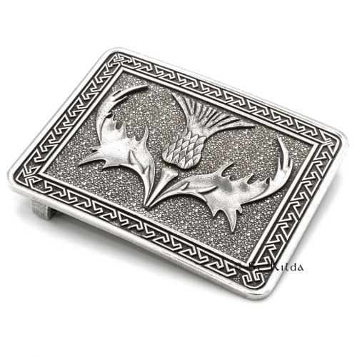 Belt Buckle Scotia Large Thistle