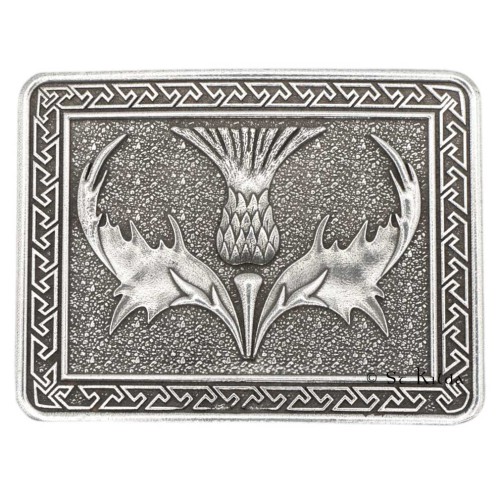 Belt Buckle Scotia Large Thistle