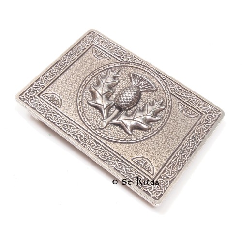 Belt Buckle Thistle
