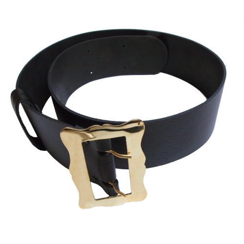 Brass Buckled Kilt Belt