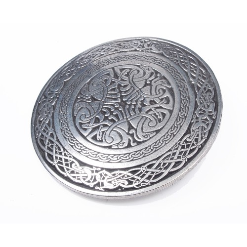 Belt Buckle Celtic Birds