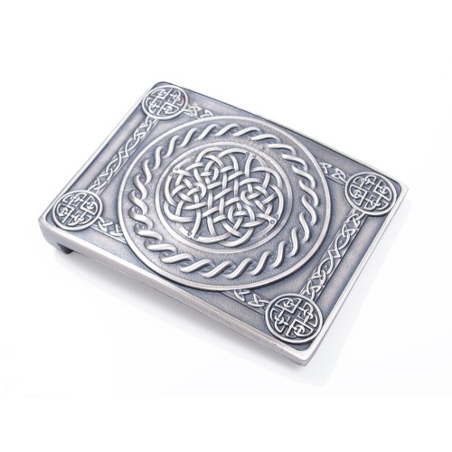 Belt Buckle Celtic Knot Four Dome