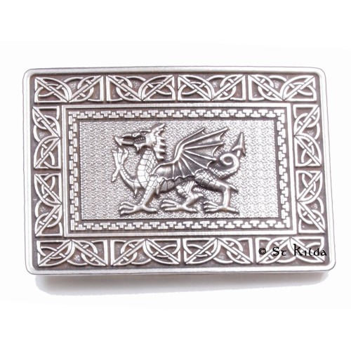 Belt Buckle Welsh Dragon
