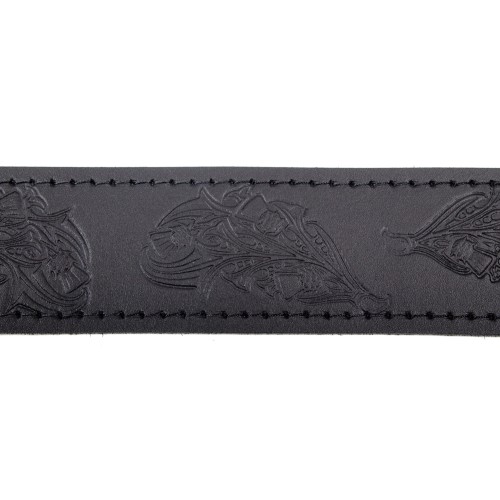 Velcro Adjuster Belt Thistle Embossed 