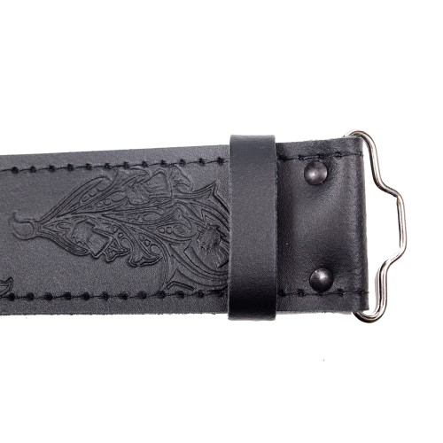 Velcro Adjuster Belt Thistle Embossed 