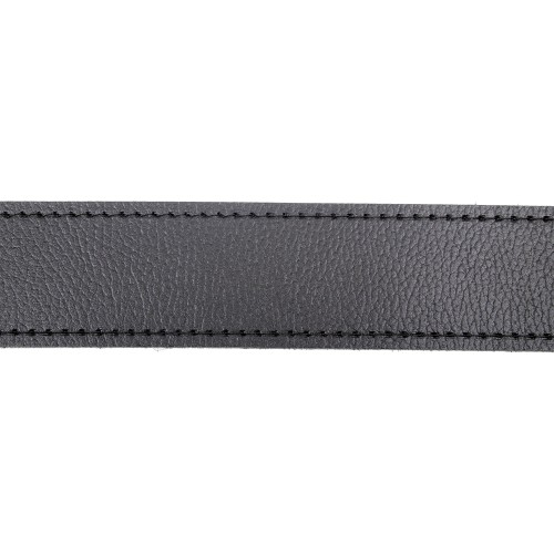 Velcro Adjuster Belt Grained Leather