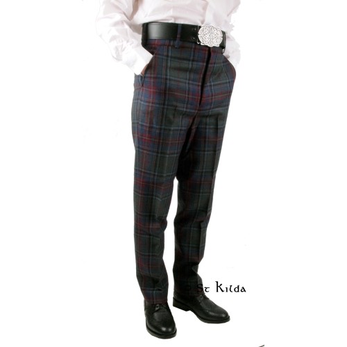 Argyll Trews - Traditional high-waisted tartan trews