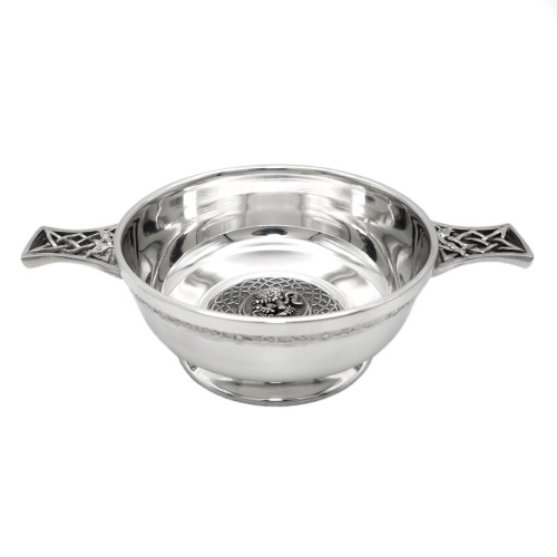 4" Quaich with Scottish Clan Crest