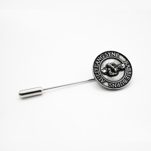 Lapel Pin - Robert Burns - Auld Lang Syne