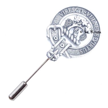 Lapel/Tie Pin - <br>Clan Burnett Crest